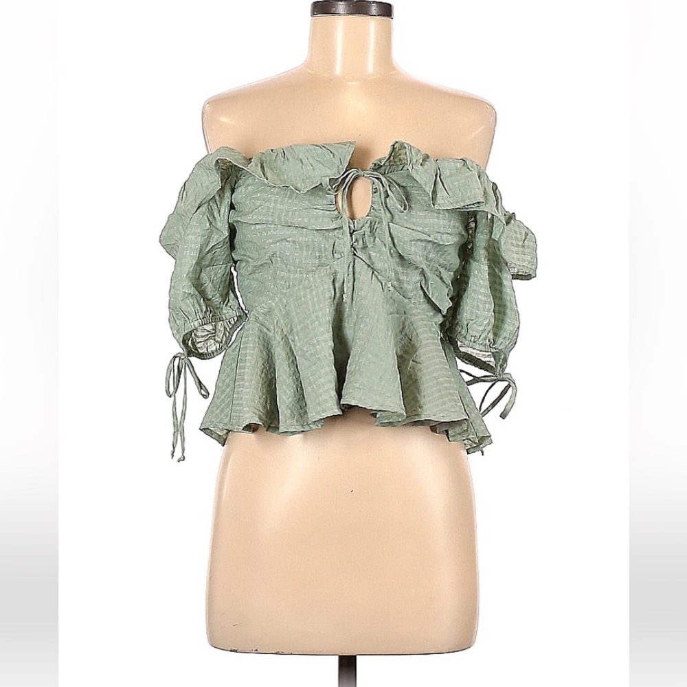 Tularosa short sleeve blouse